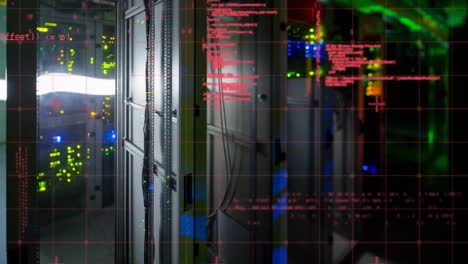 Digital-codes-and-server-towers